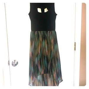 Material Girl Junior Hi-Low Dress